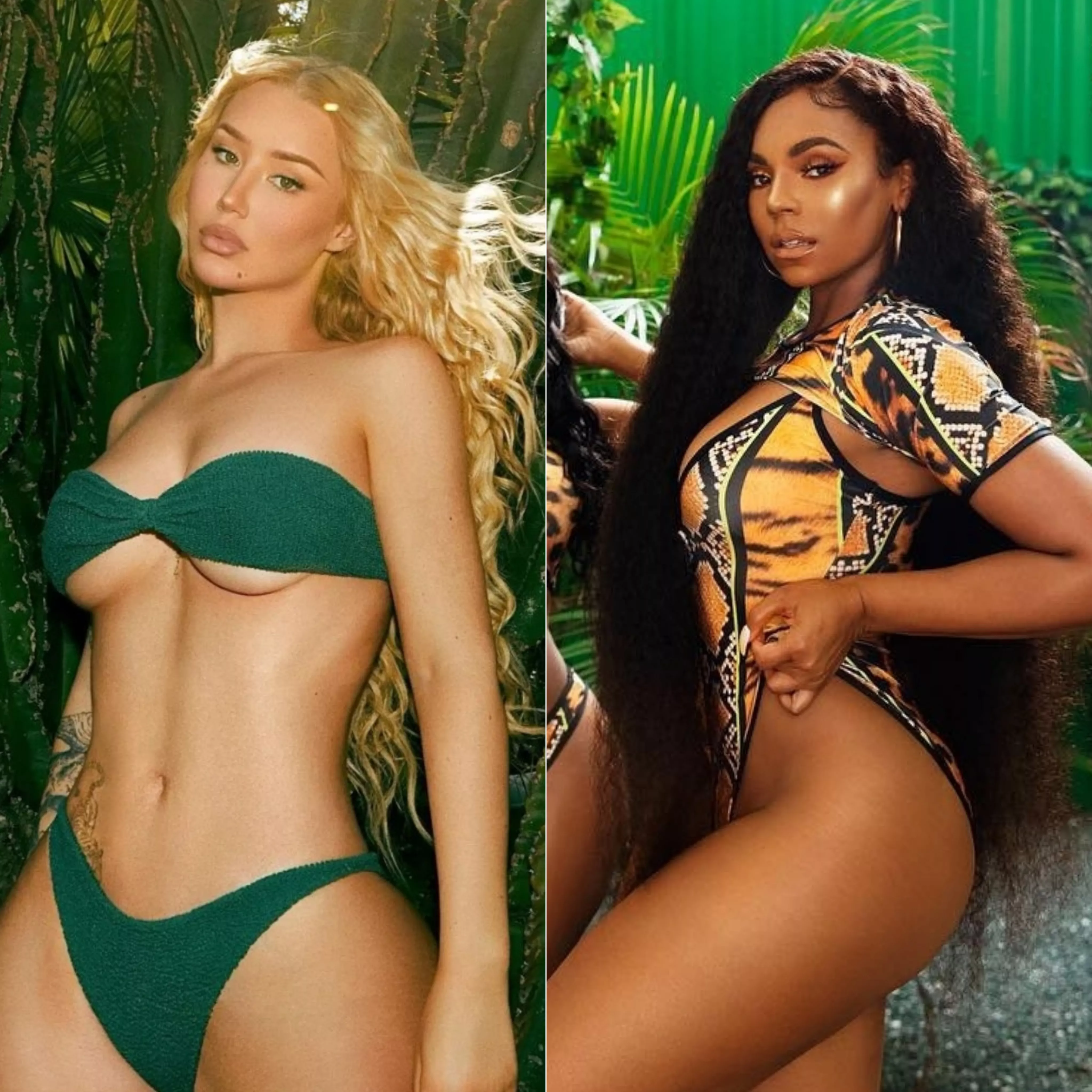 Another round 2 battle. Iggy blew Amber out the water. Ashanti was good enough to beat the almighty Bey. You get to smash one. The other goes to your worst enemy. posted by Tha_Infamous1