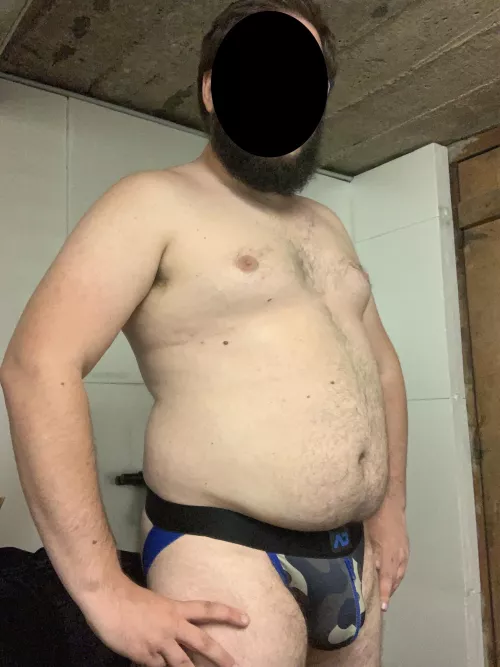 Blue jock by Bearluvr81