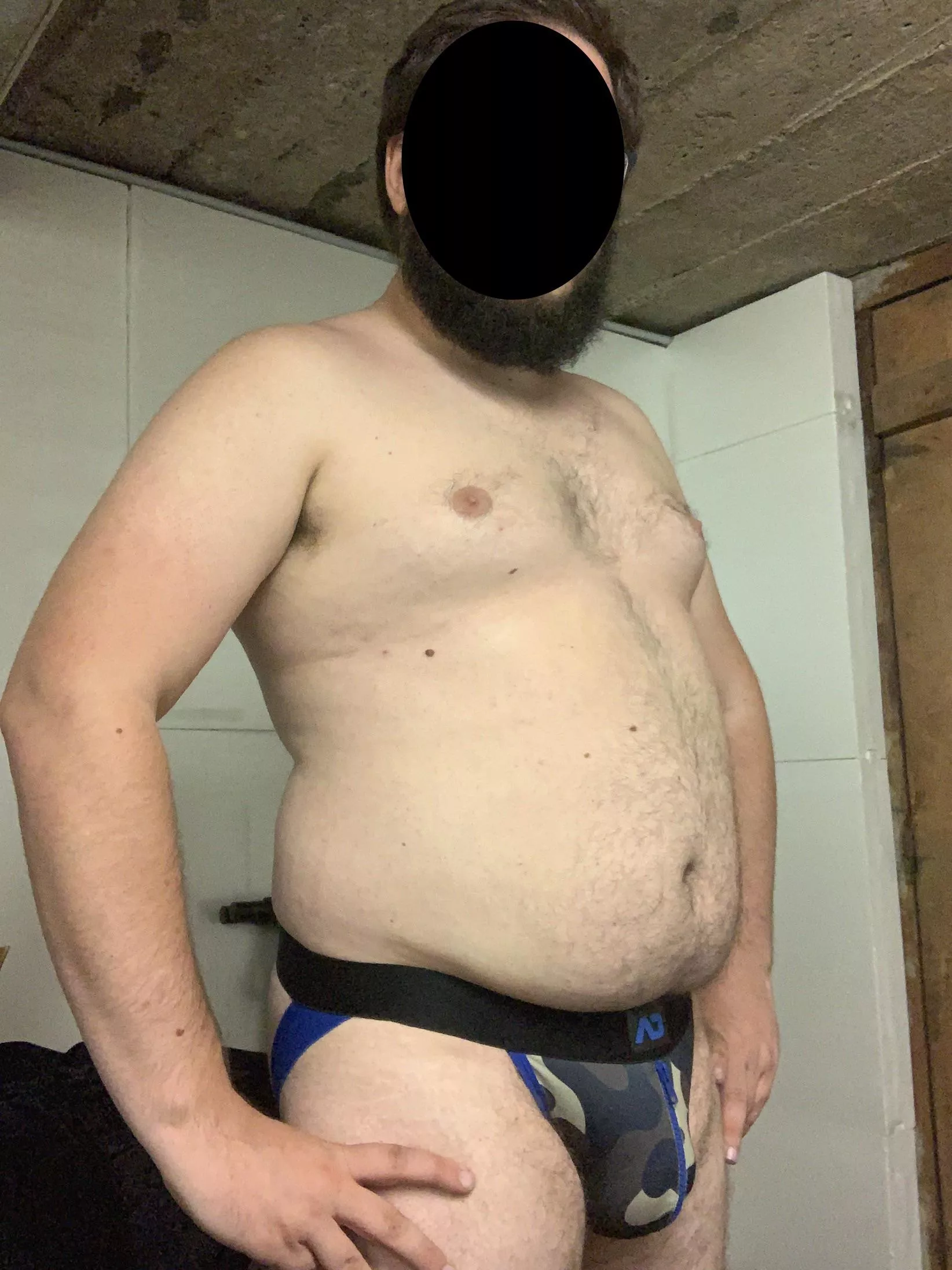 Blue jock posted by Bearluvr81