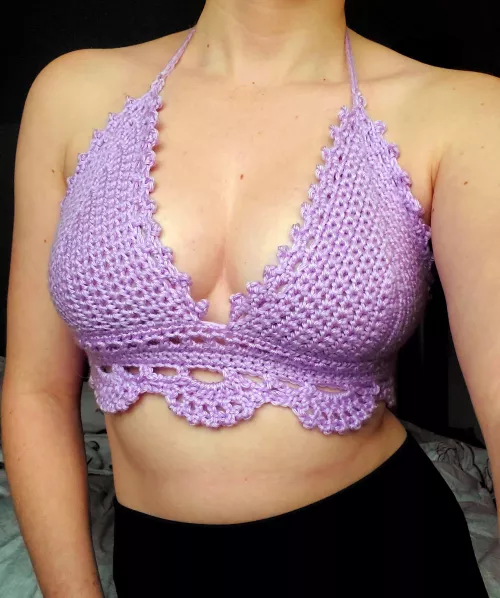 Finished my Bralett Bikini Crop Top 😍 by Rustie801