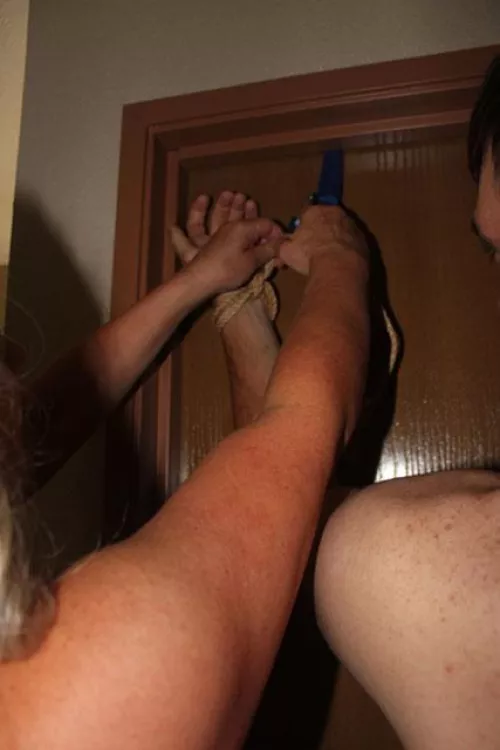 Have to be creative and improvise in a hotel room, simple but effective :) :) by wyckedjasmine