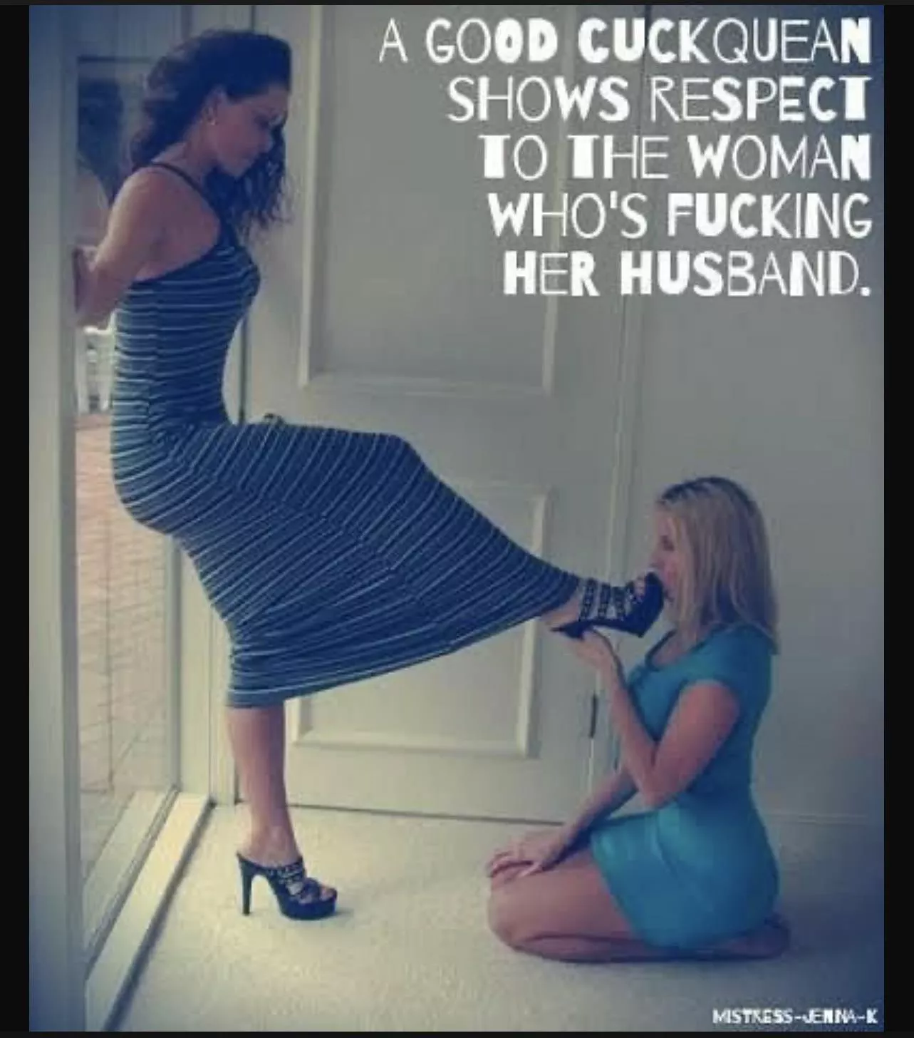 I think I crave this part of it all the most! I wanna serve those superior to me! posted by Kinkygirl214