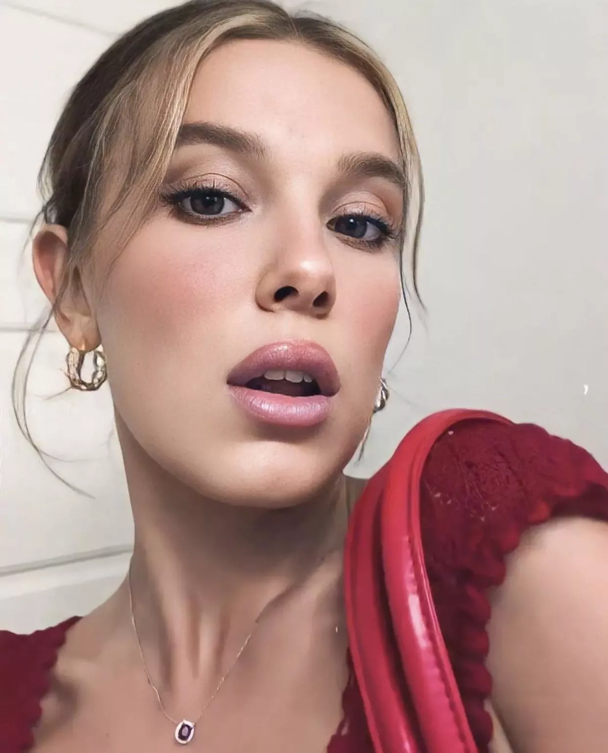 It’s unreal how hard Millie Bobby Brown makes me. posted by strojack23