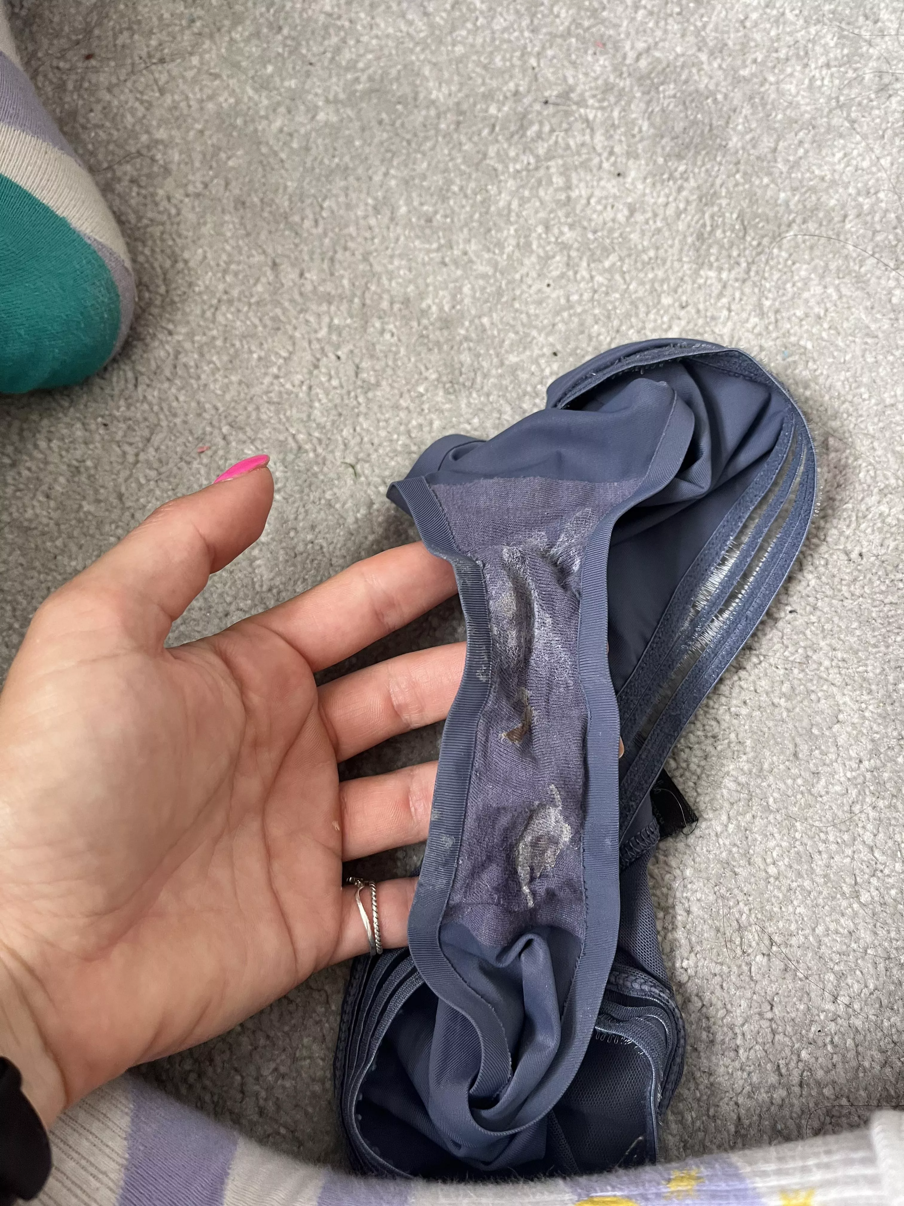 Just found these destroyed panties in the washing bin posted by fitasfxckOF