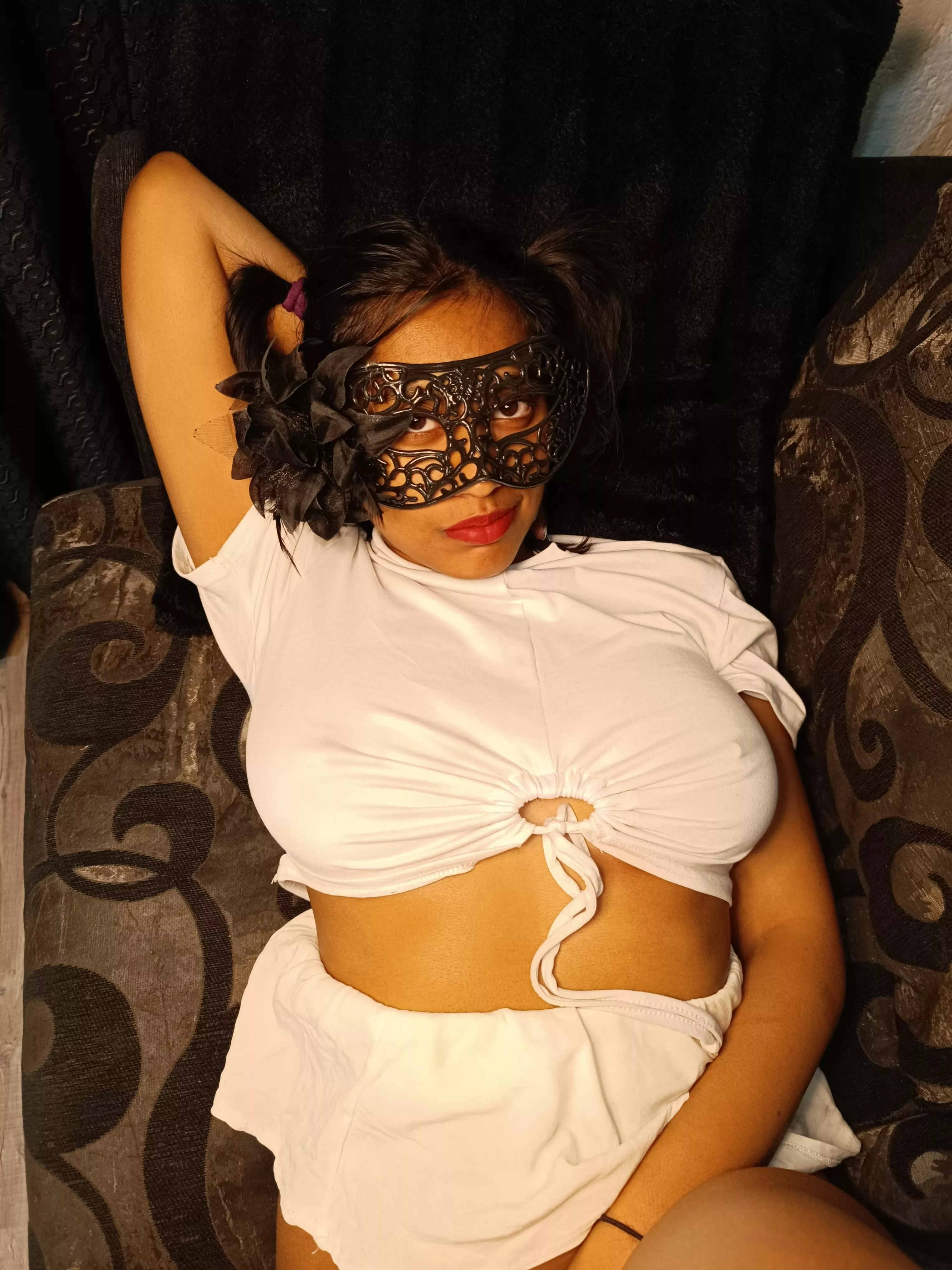 Just me poking out posted by Indiangoddess02