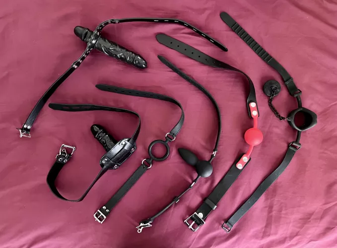 My current gag collection… Which one would you use first? by ambiguous-d