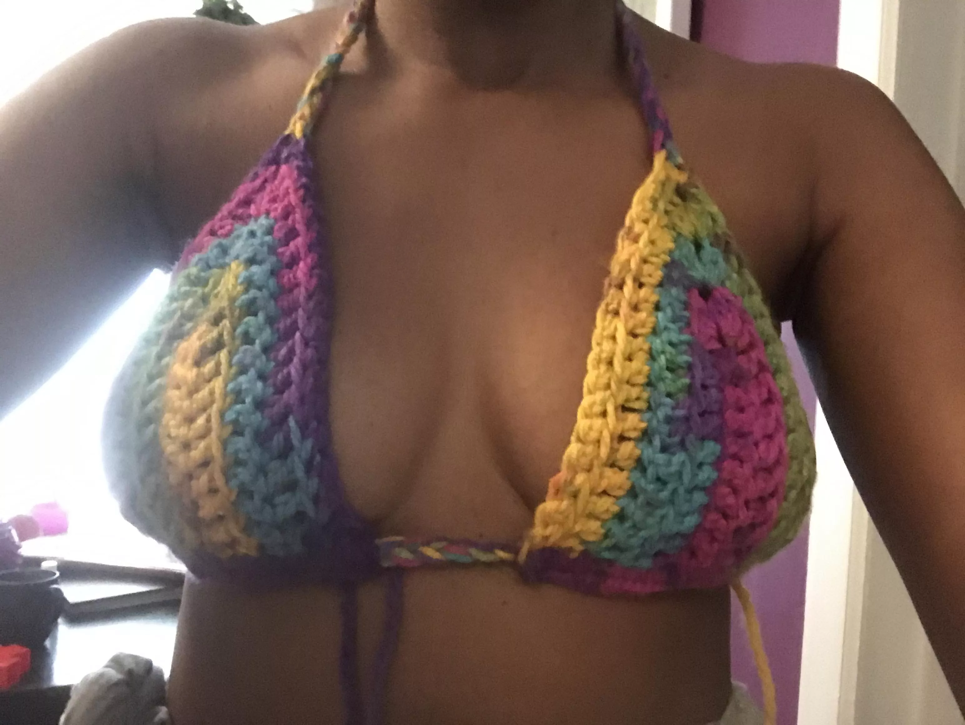 Quarankini top- First time attempting a crochet top posted by LghtnngRdr