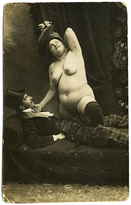 Sir, Noises from below stairs at 2am. I creep down with my service revolver, to discover maid Beatrice with that blaggard greengrocer. He has given her a hat 'similar to which the ladies do wear' and is giving her much more at which point I do interven by Sir_Lord_B