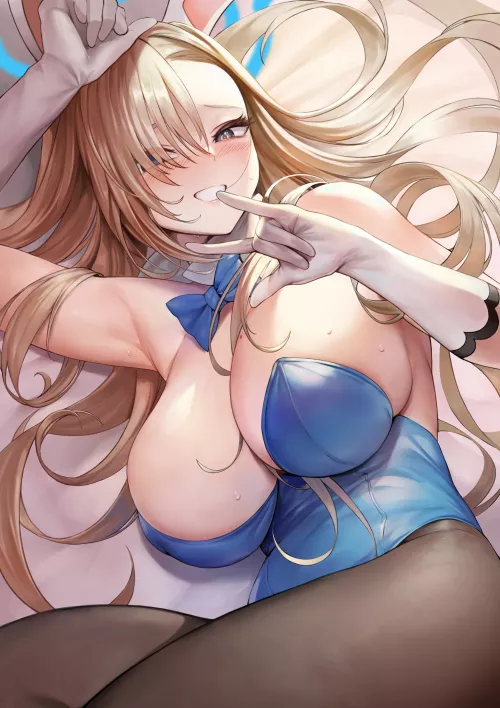 Sweaty Oppai ASUNA [Blue Archive] by also_ashu