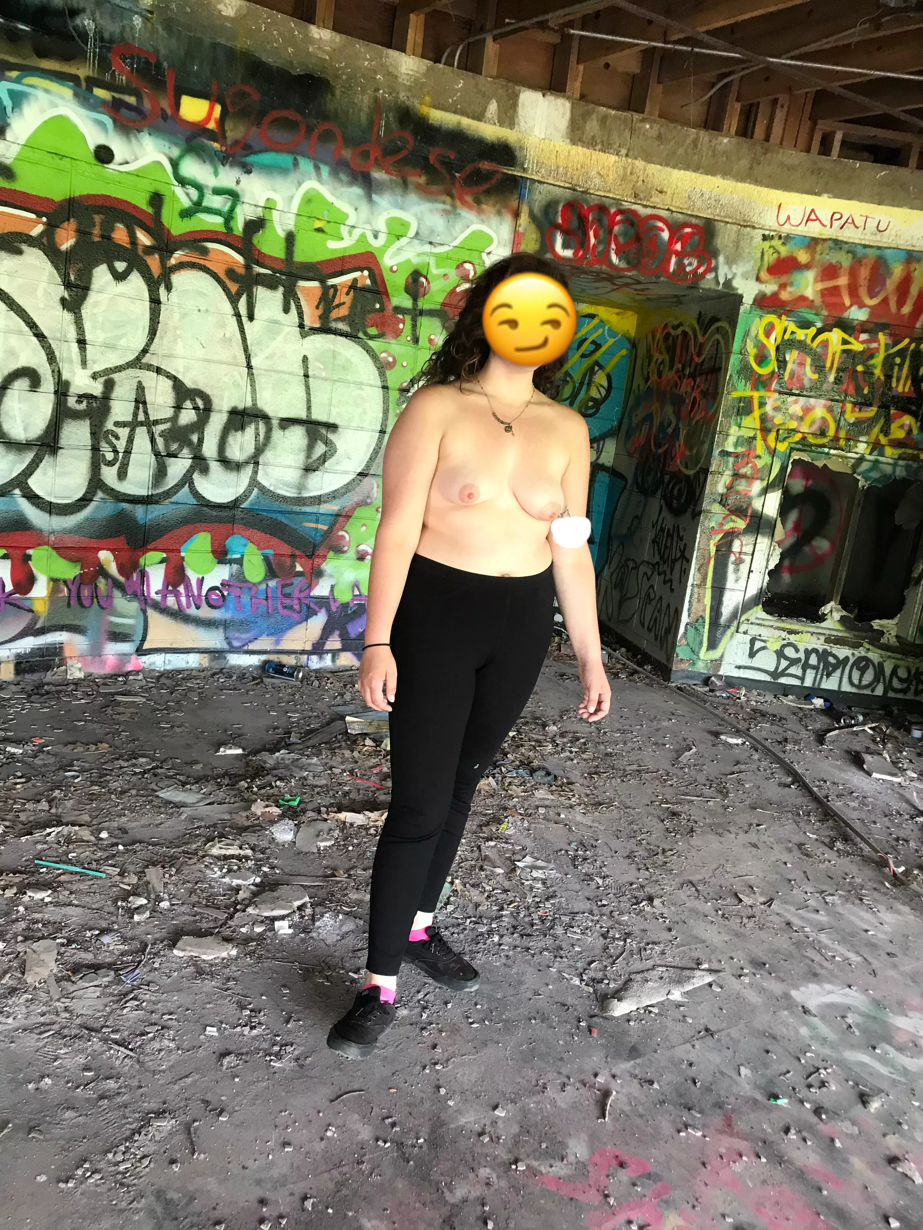 Take me to go explore abandoned places and I’ll be topless ☺️ posted by WDadventures2