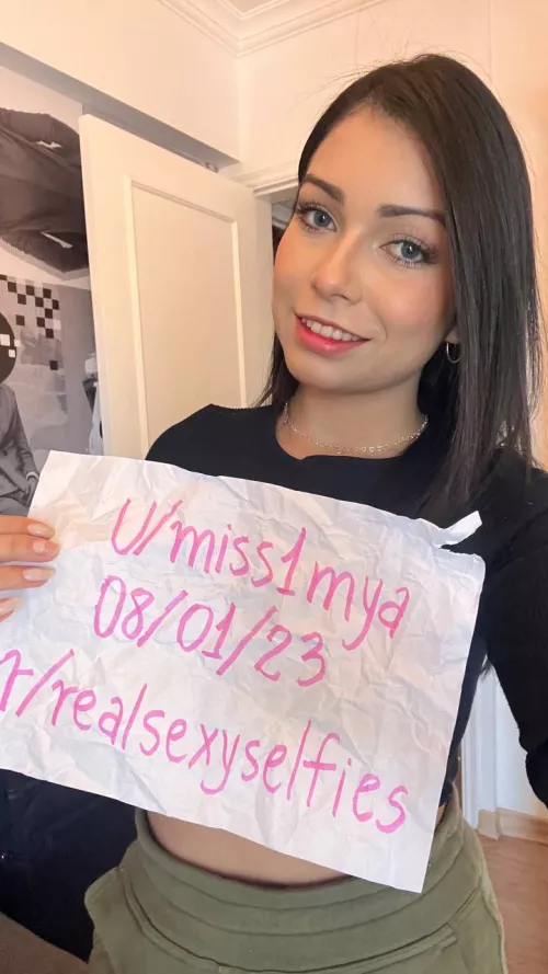 Verification by miss1mya