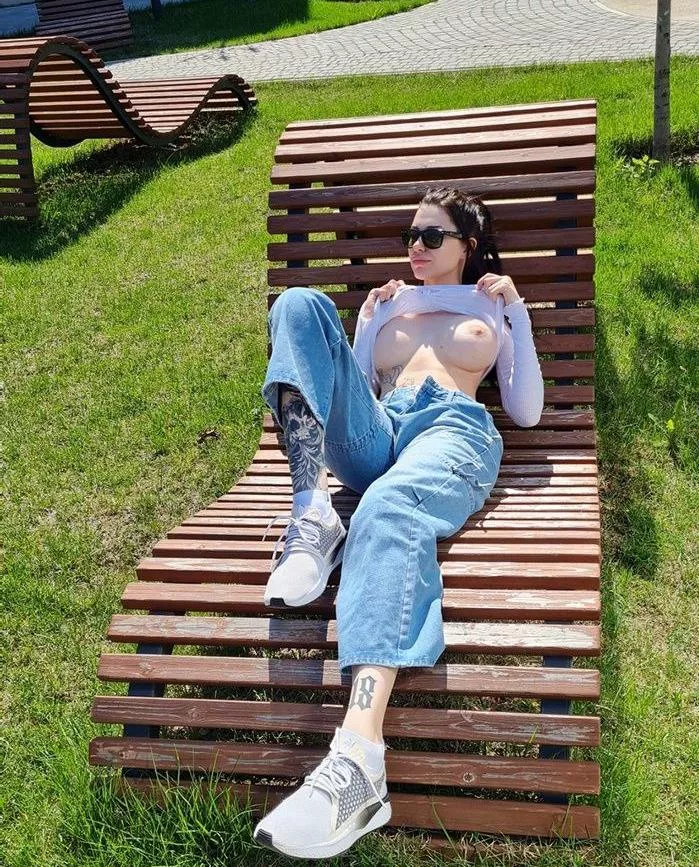 Would u suck this tits in public? posted by Electrical-Row-2299