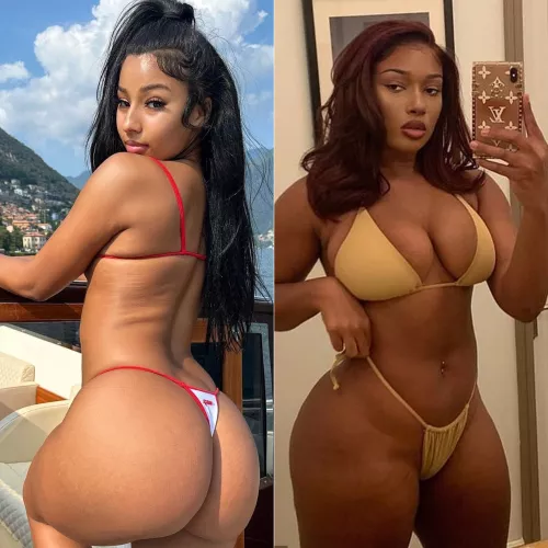 You have one night to live. Who would you rather spend that night with, going as many rounds as possible? Rubi or Meg? by Tha_Infamous1