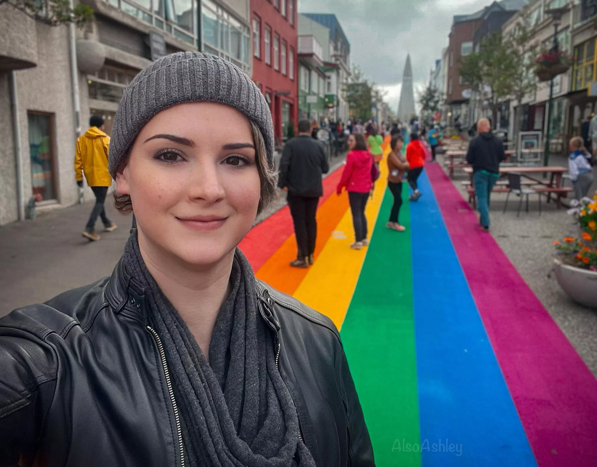 A Femboy in Reykjavik 🇮🇸 Still looking femme in my natural mode is my new favorite 😁 posted by AlsoAshley