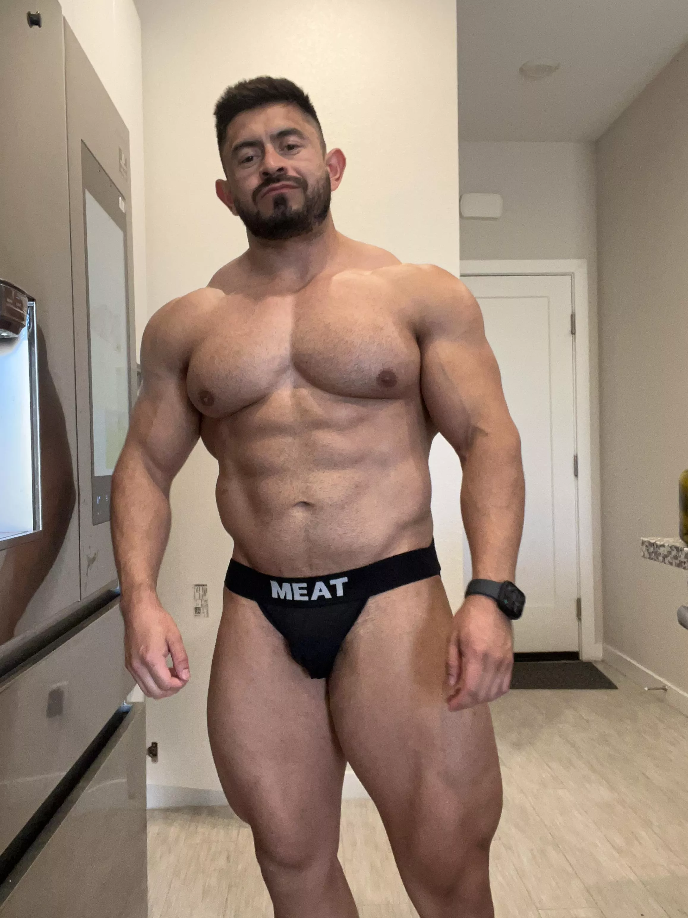 Daddy's hungry. ;) posted by mateomuscle69