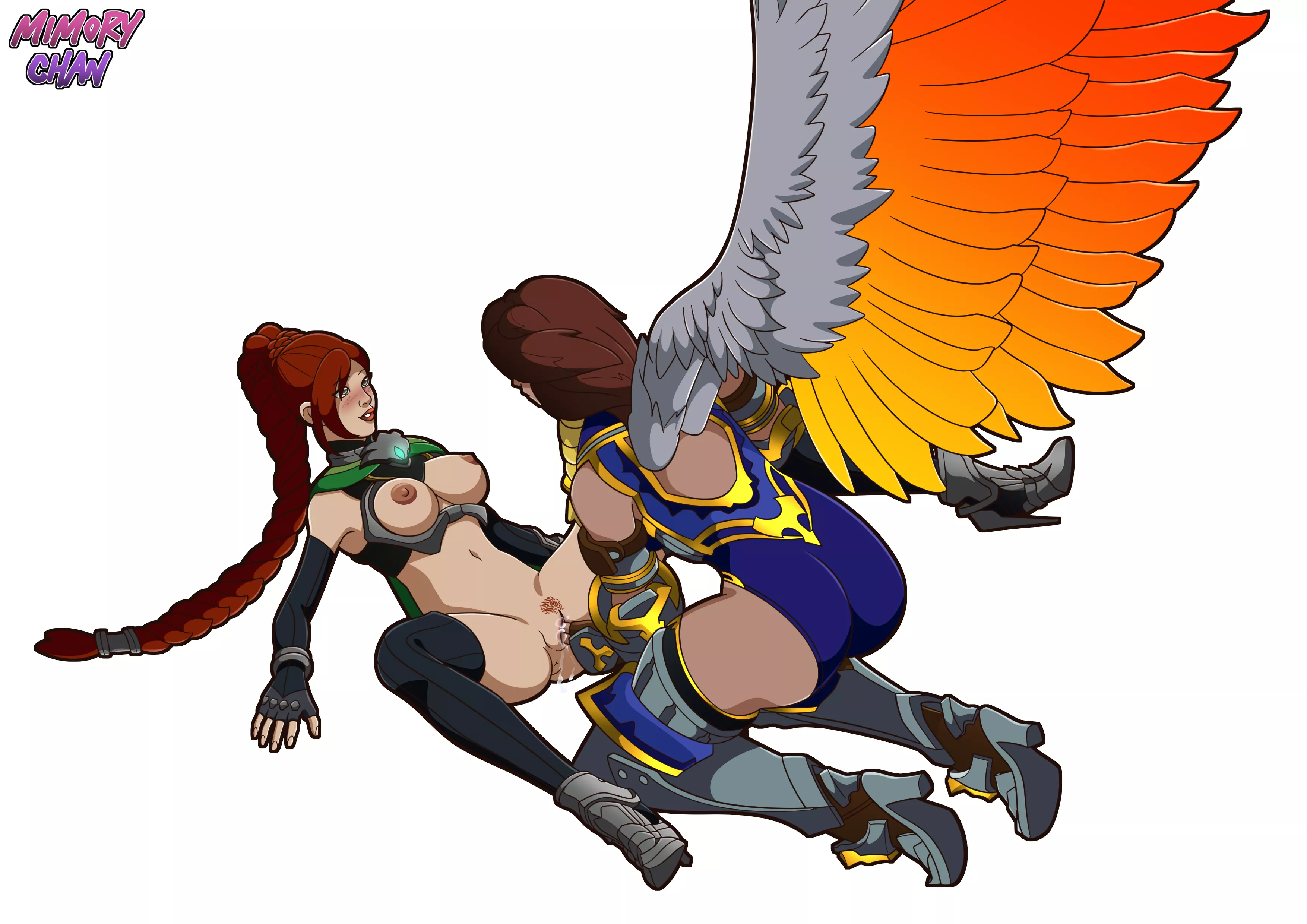 Furia double-fingering Cassie (MimoryChan) posted by SpringInHyrule