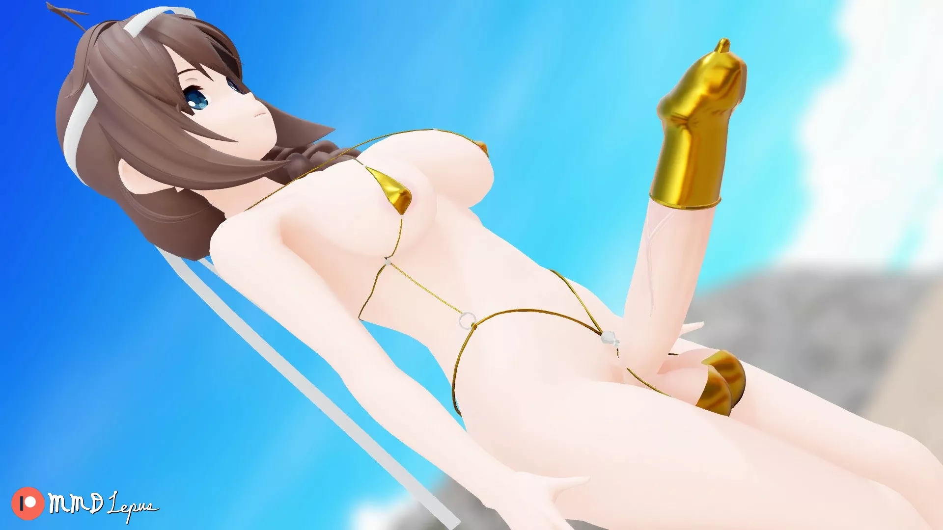 Futanari Shigure (MMD Lepus) [Kantai collection] posted by MMDLepus