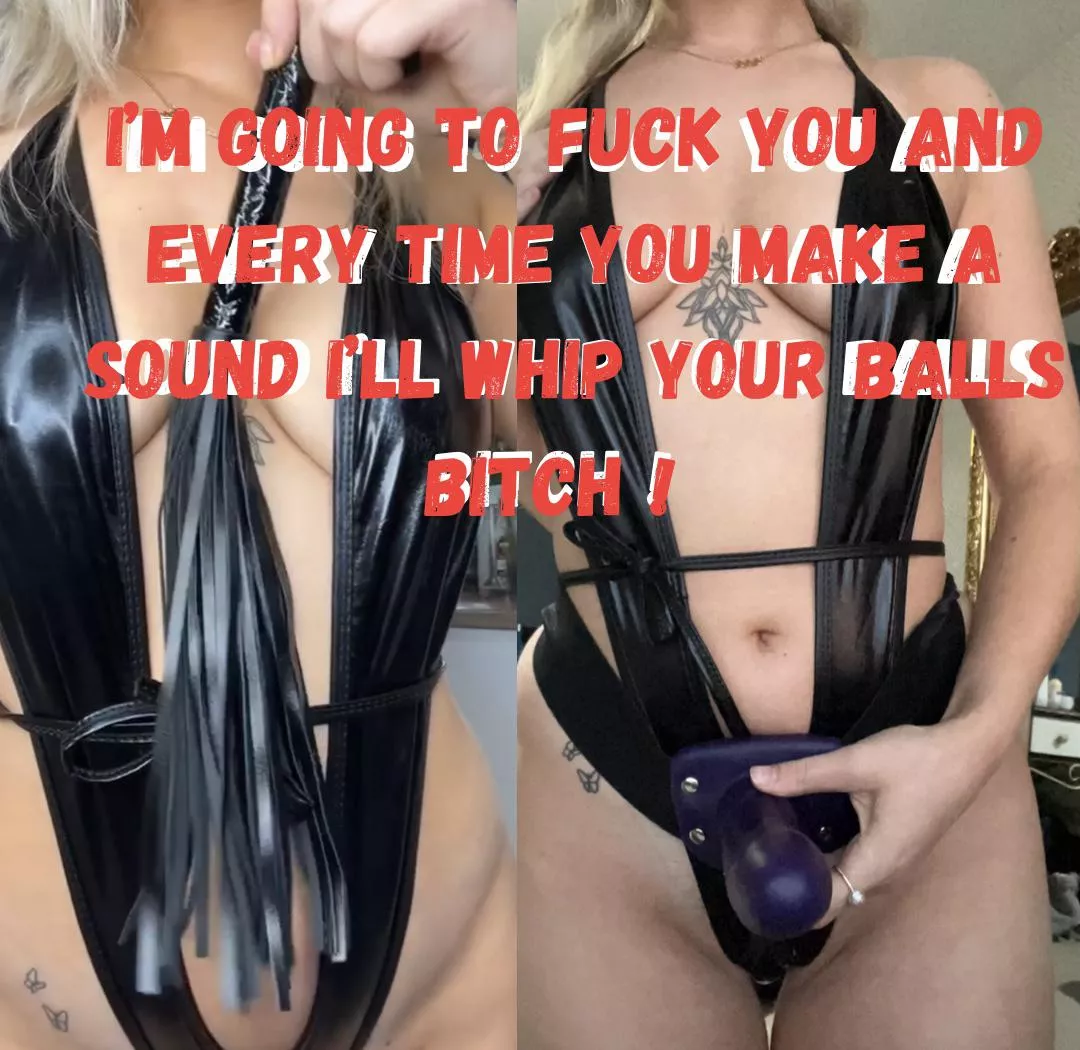 I own your balls and ass bitch ! [F19] posted by GoddessLayla69