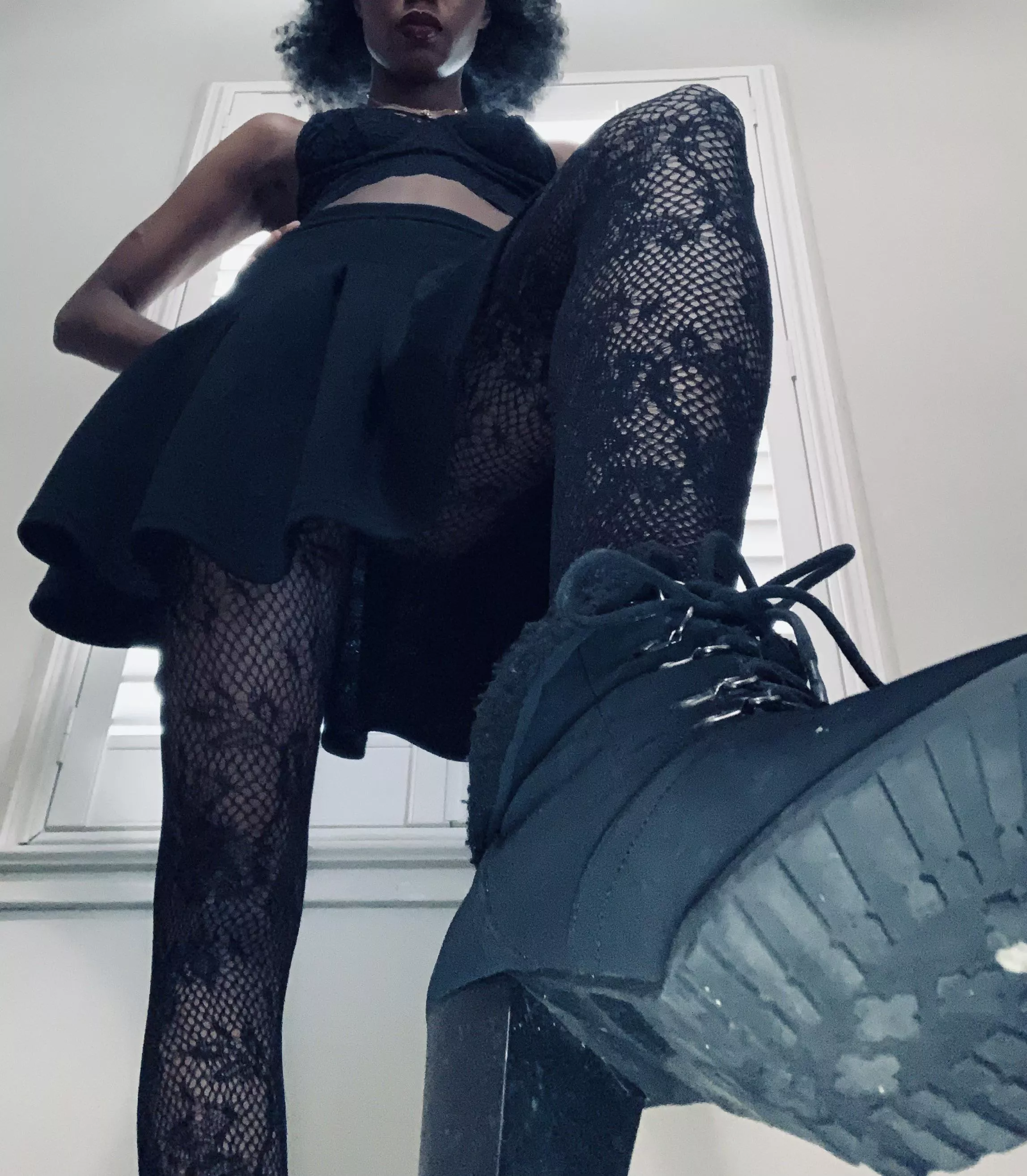 My shoes are filthy, and so are you. Lick it up. posted by Queenbezzz