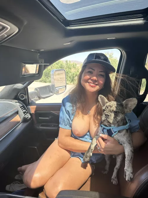 No bra today… and I have the panties to match.. by jjsslutwife711