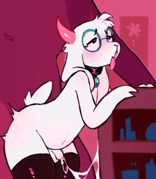 Quite in the library [ralsei] (cornymember) by Professional_Ad354