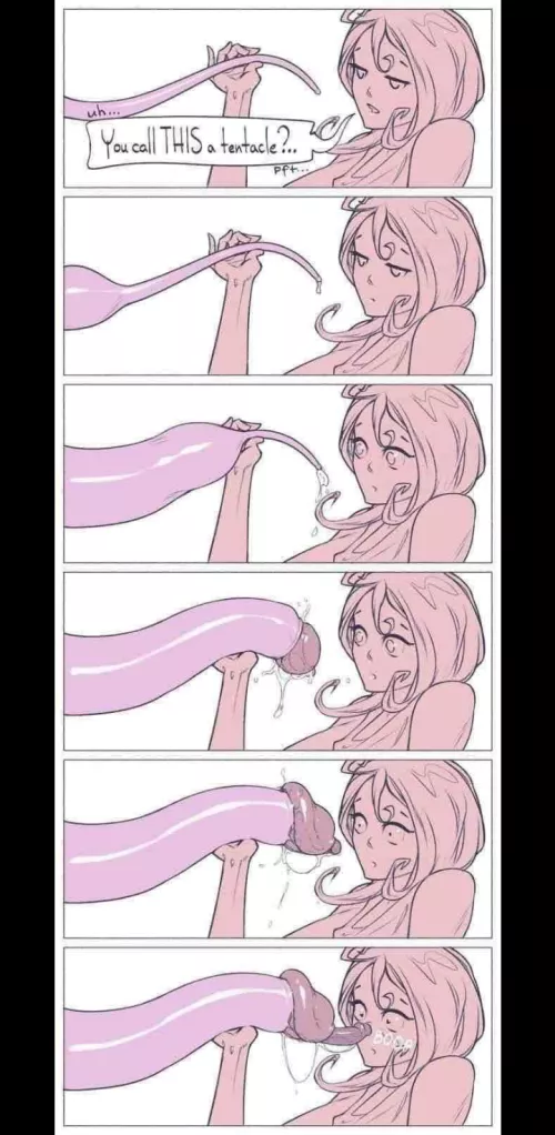 Should never underestimate a tentacle by Hentai_yaoi503
