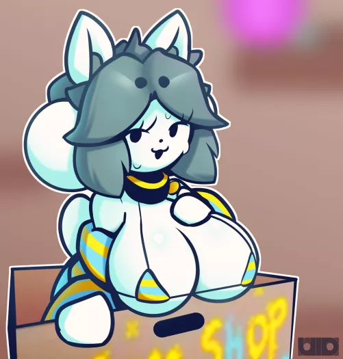 [Temmie] (by @UnownedID on twitter) by Combine_Overwatch_