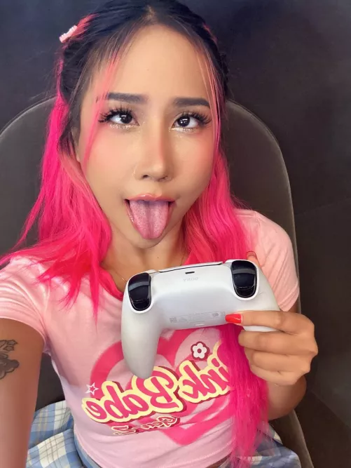 Ahegao to the egirl cheriberry by mycheriberry