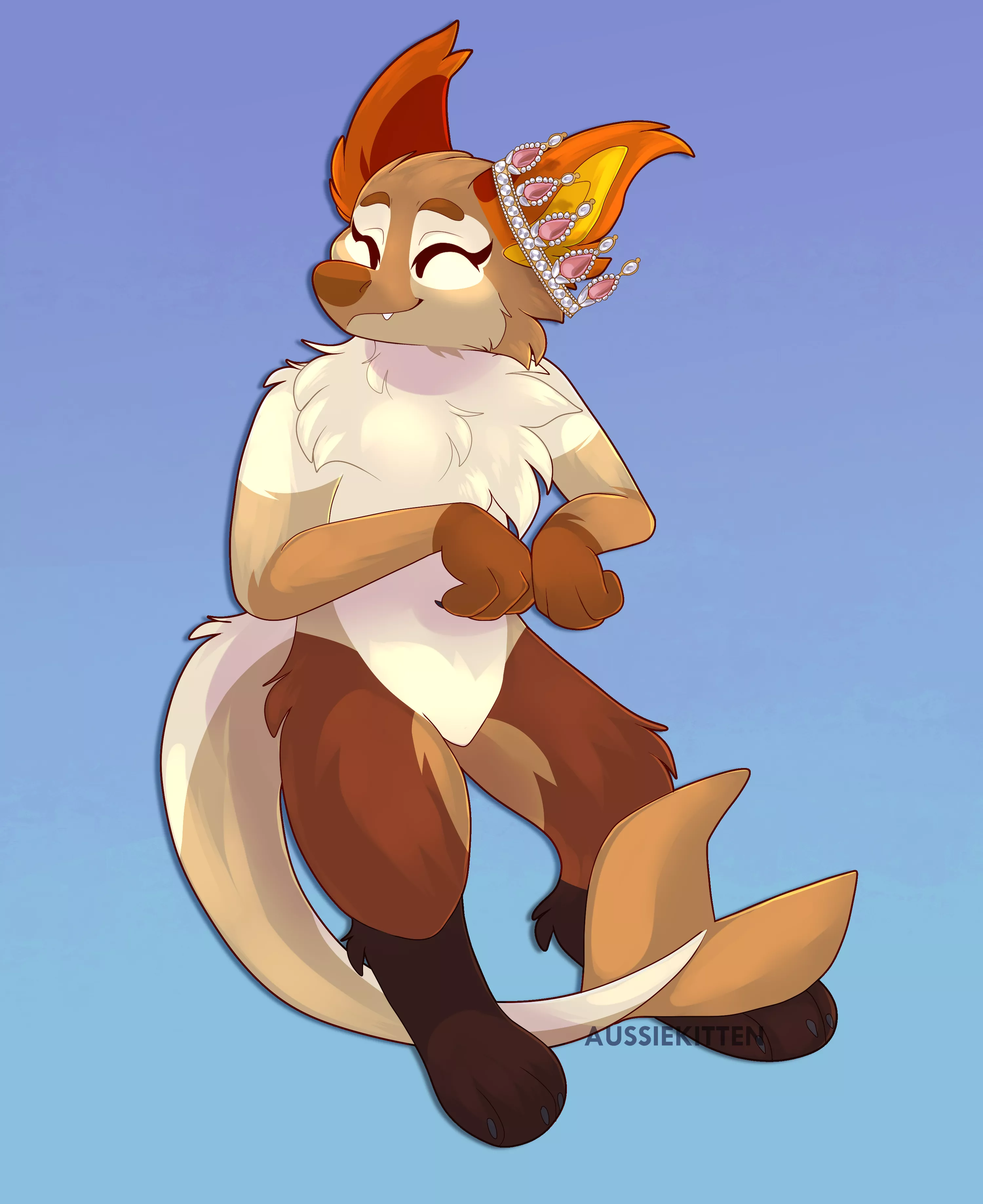 👑 | [Art by myself | Commission for ToastyMano ] posted by Aussie_Kitten_