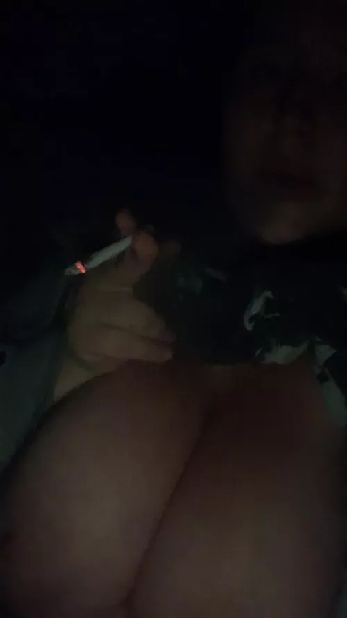 bedtime chainsmoking 🤤 by Kutekaty18