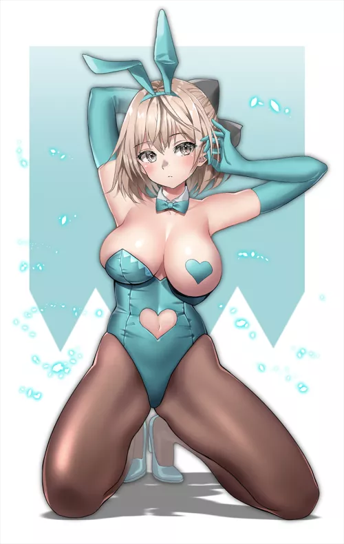 Bunny Girl OKITA SHOUJI [FGO] by also_ashu