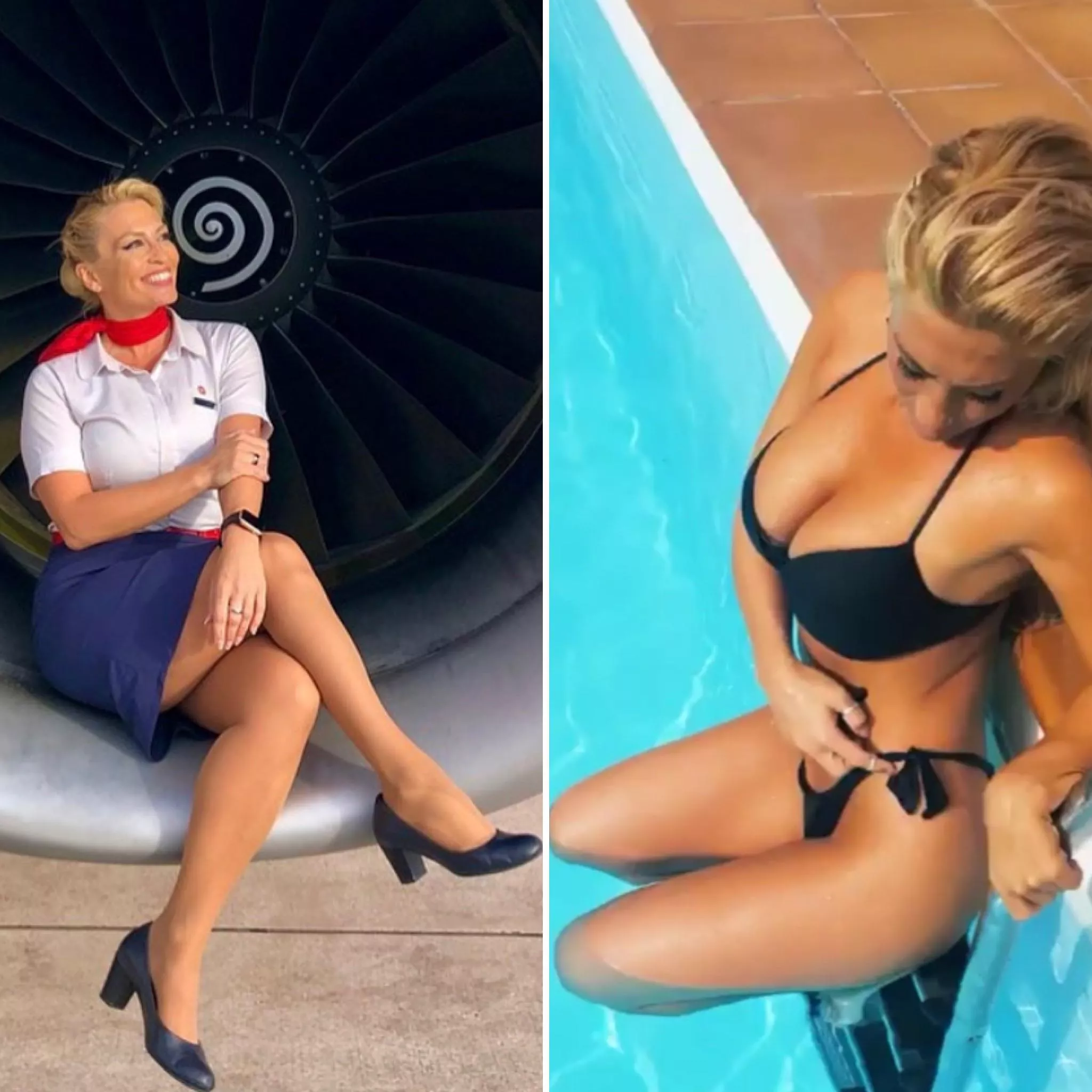 Cabin crew 🇮🇹 posted by arrayoutofbounds