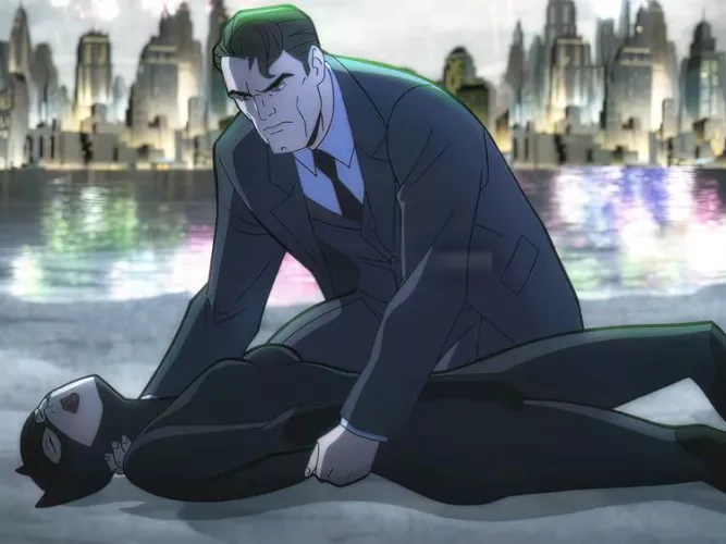 Cat woman unconscious by Sex-Man19