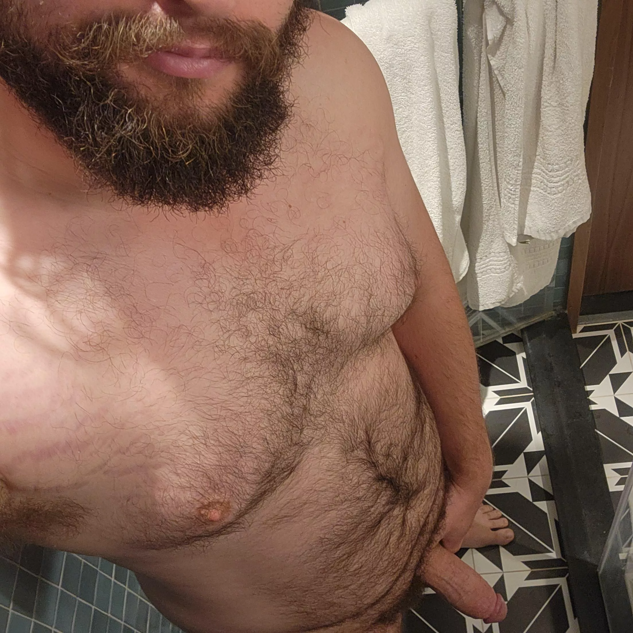 Chest hair? Ya or nay posted by fangdoggo