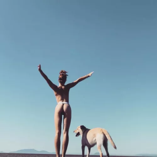 Every day is a great day to get naked at the beach ☀️✨ by Whiskeybaby22