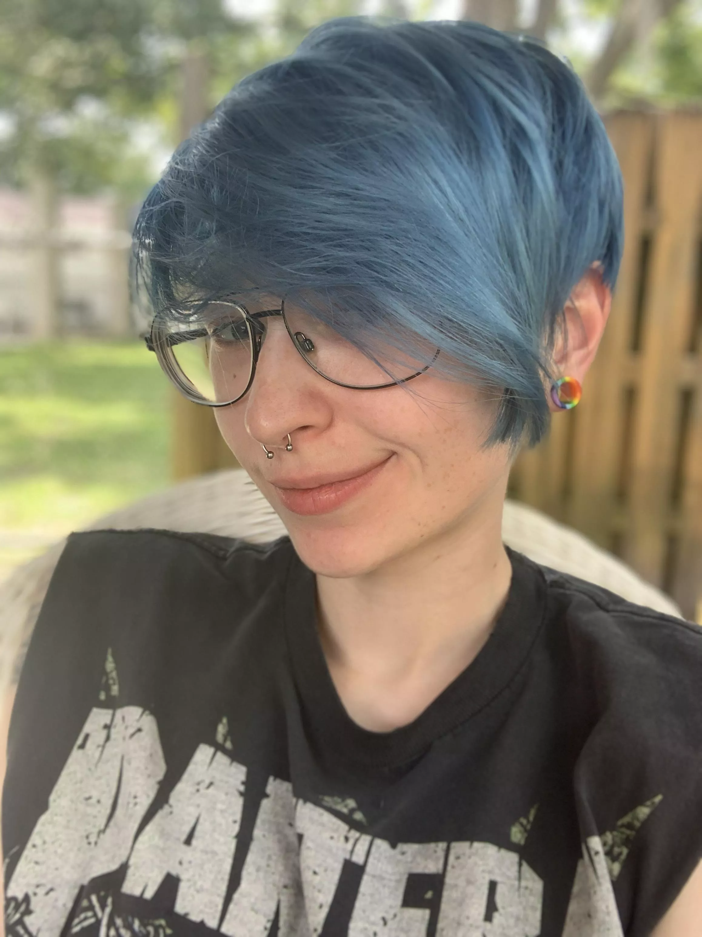 feelin super cute 💙 posted by dejectedwraith