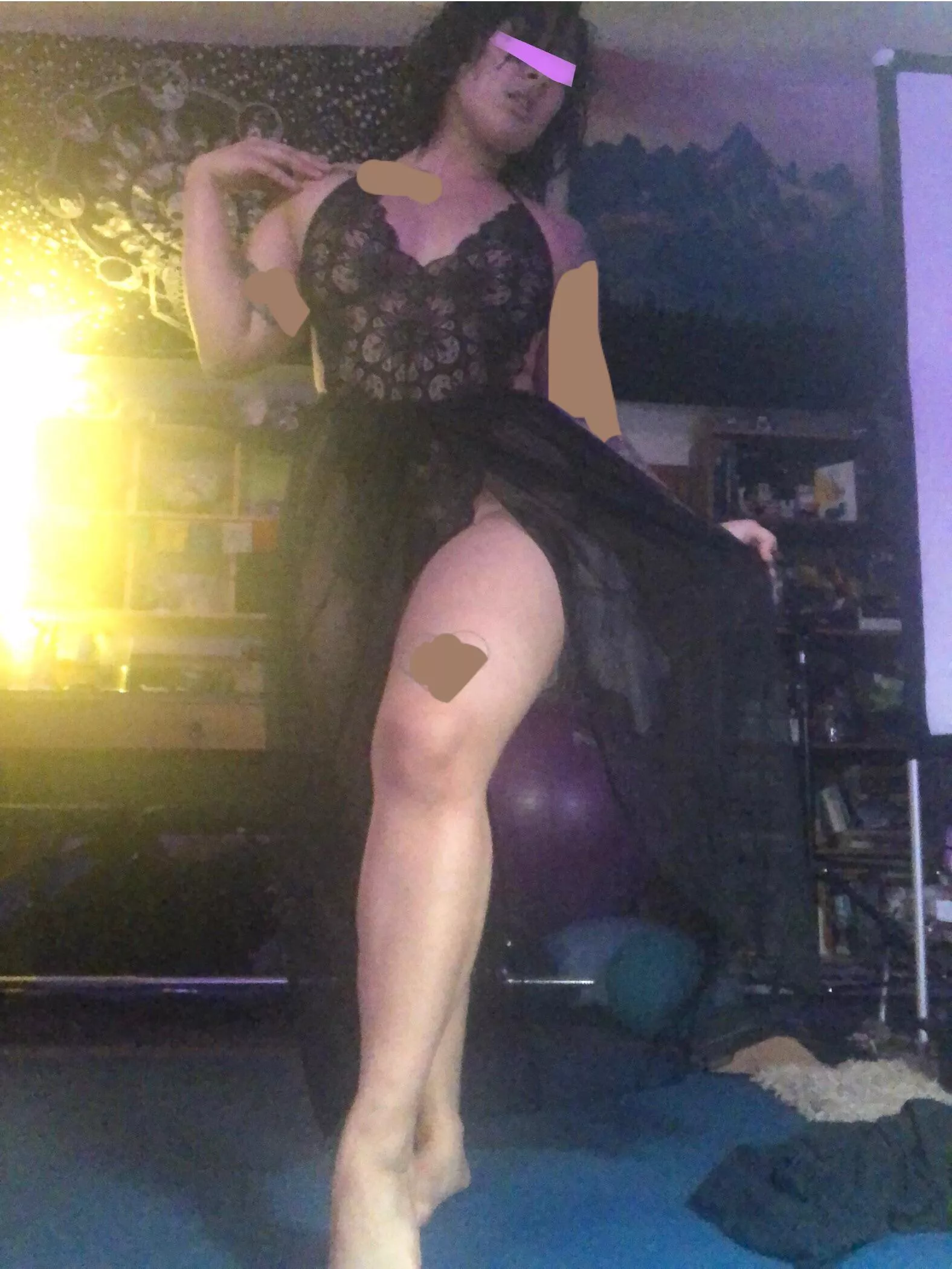 Felt so sexy in this fit🥰🖤✨ posted by knowfacehaze