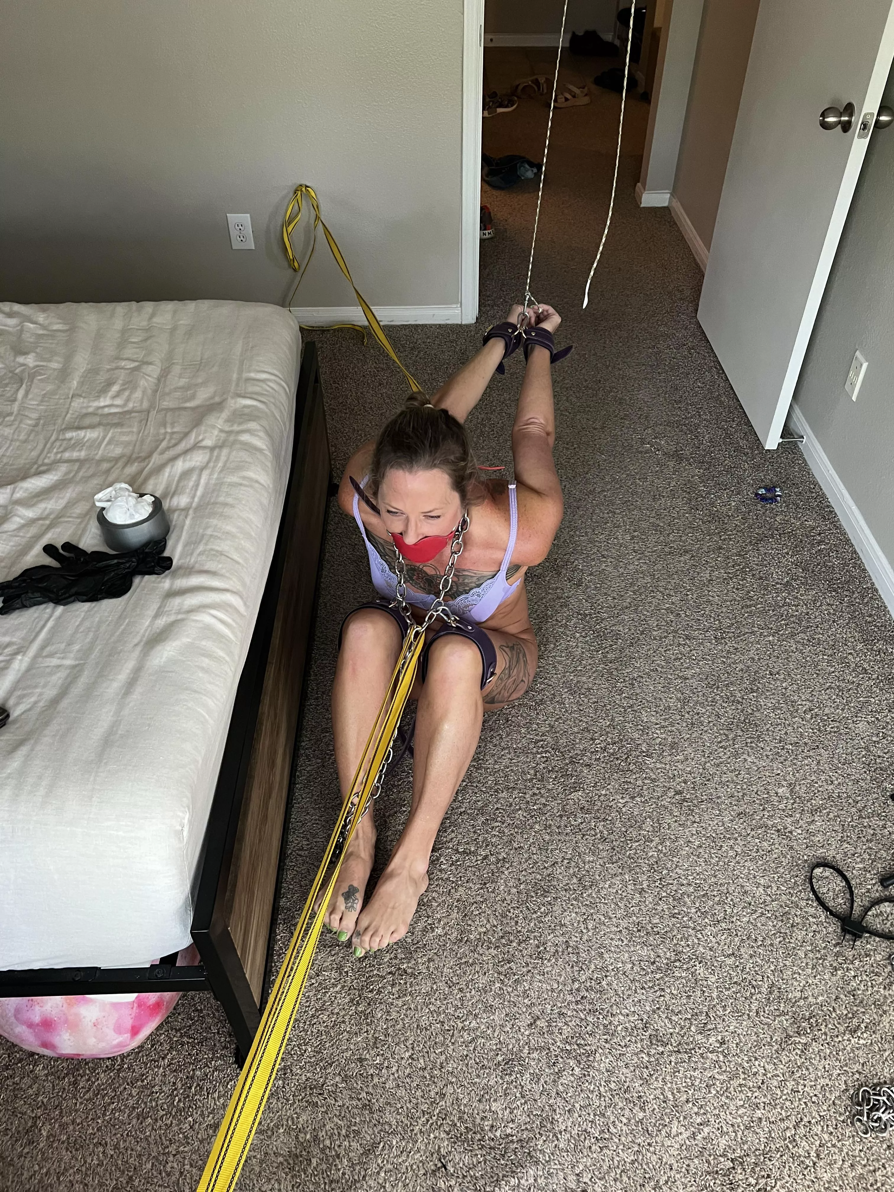 Gagged predicament posted by Dame_n_eva