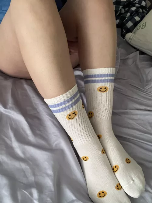 Happy Little Socks 😊 by [deleted]