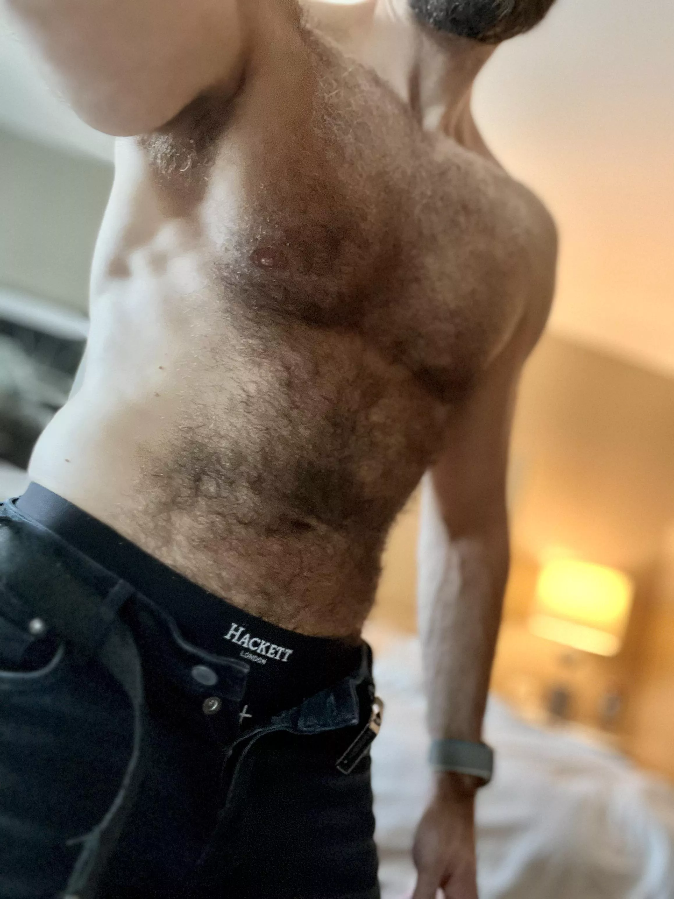 Hotel bedrooms just give off a whole different vibe, right… posted by Just-Maybe-1972