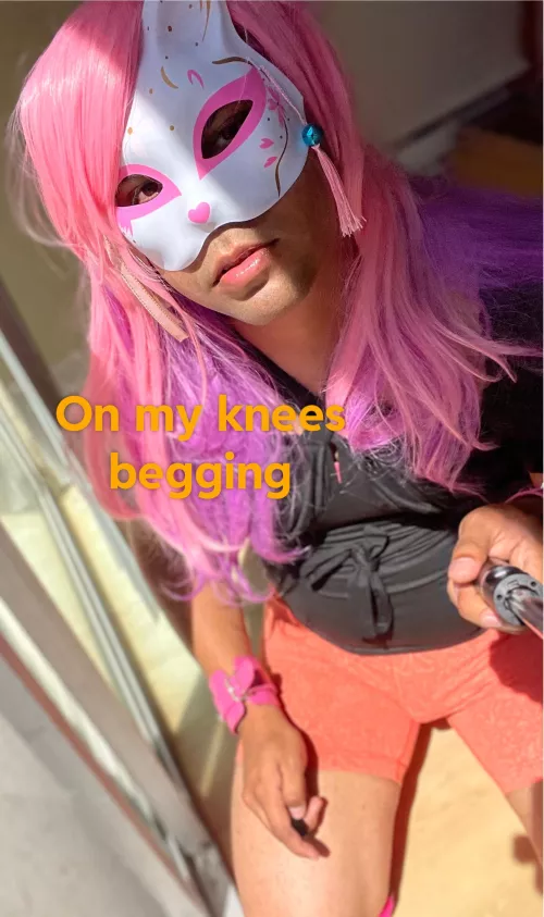 I heard good sissies get on their knees when they beg by bingwatcher113