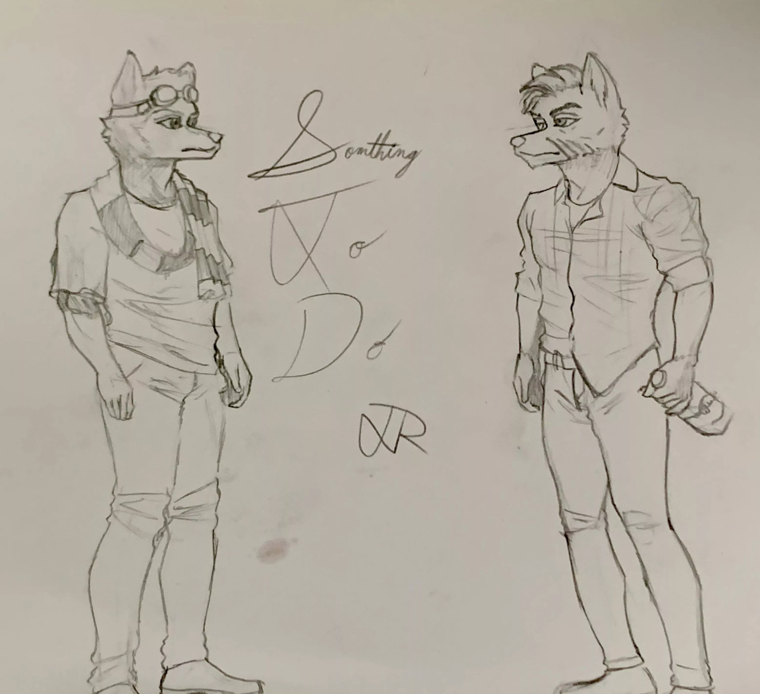 I saw a post of “Something to do” and was interested in drawing them posted by rimando