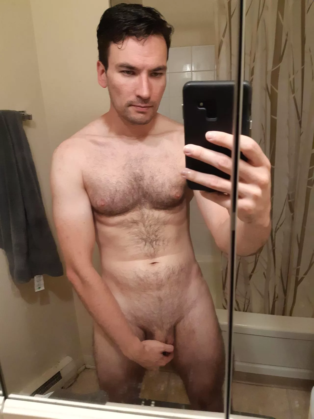 I'm learning to accept my body. I'm really nervous about this, but if you ask for it, I'll show you the version where I'm not covering anything posted by Naturalandexposed