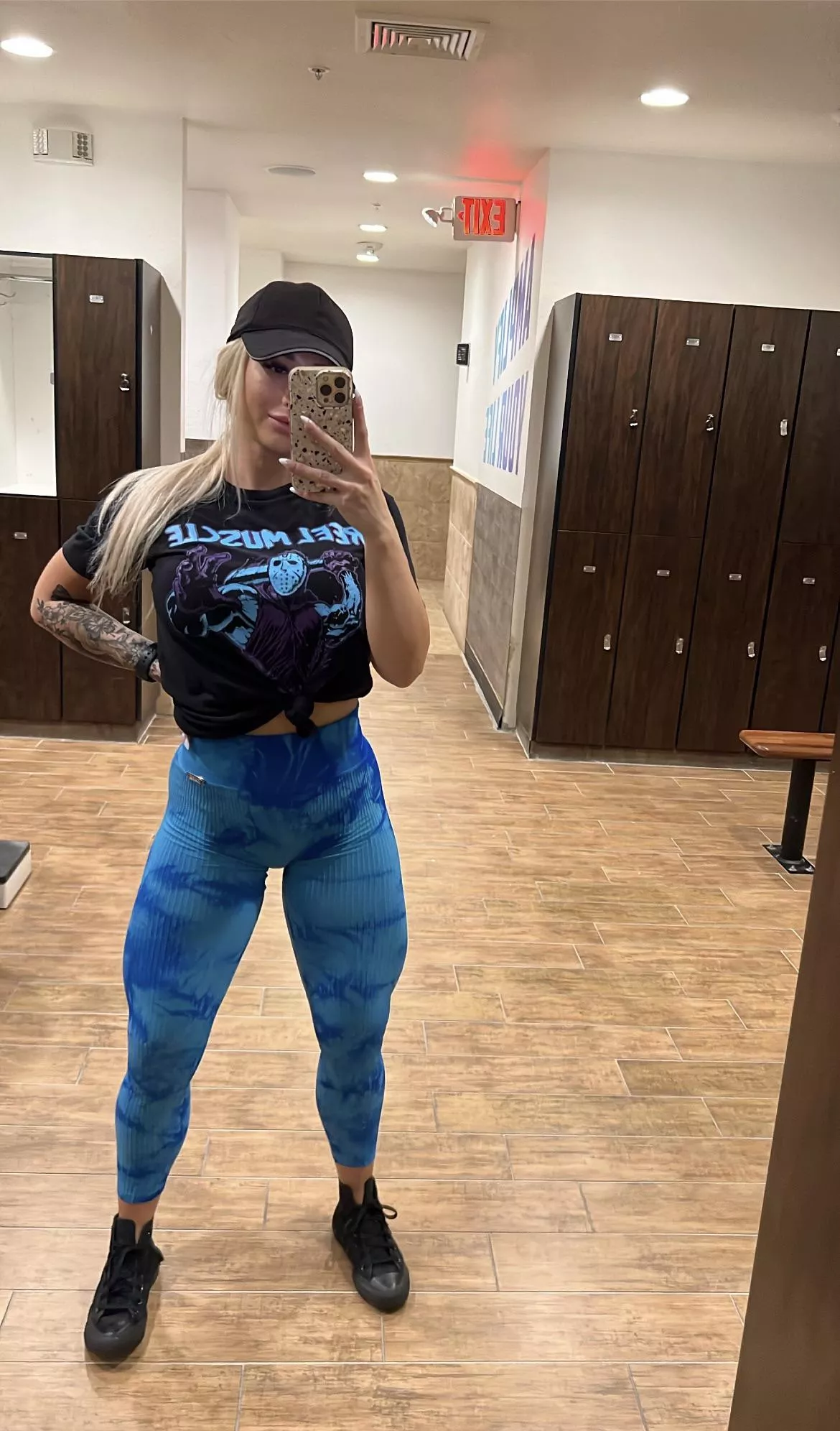 in the gym everyday posted by FitnessBarbiee