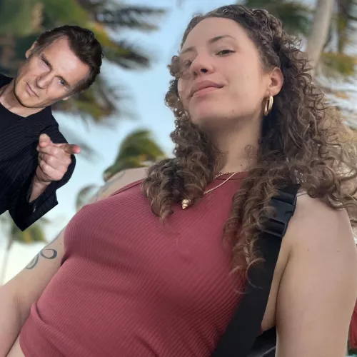 Liam and I in the Caribbean by zariakingpr