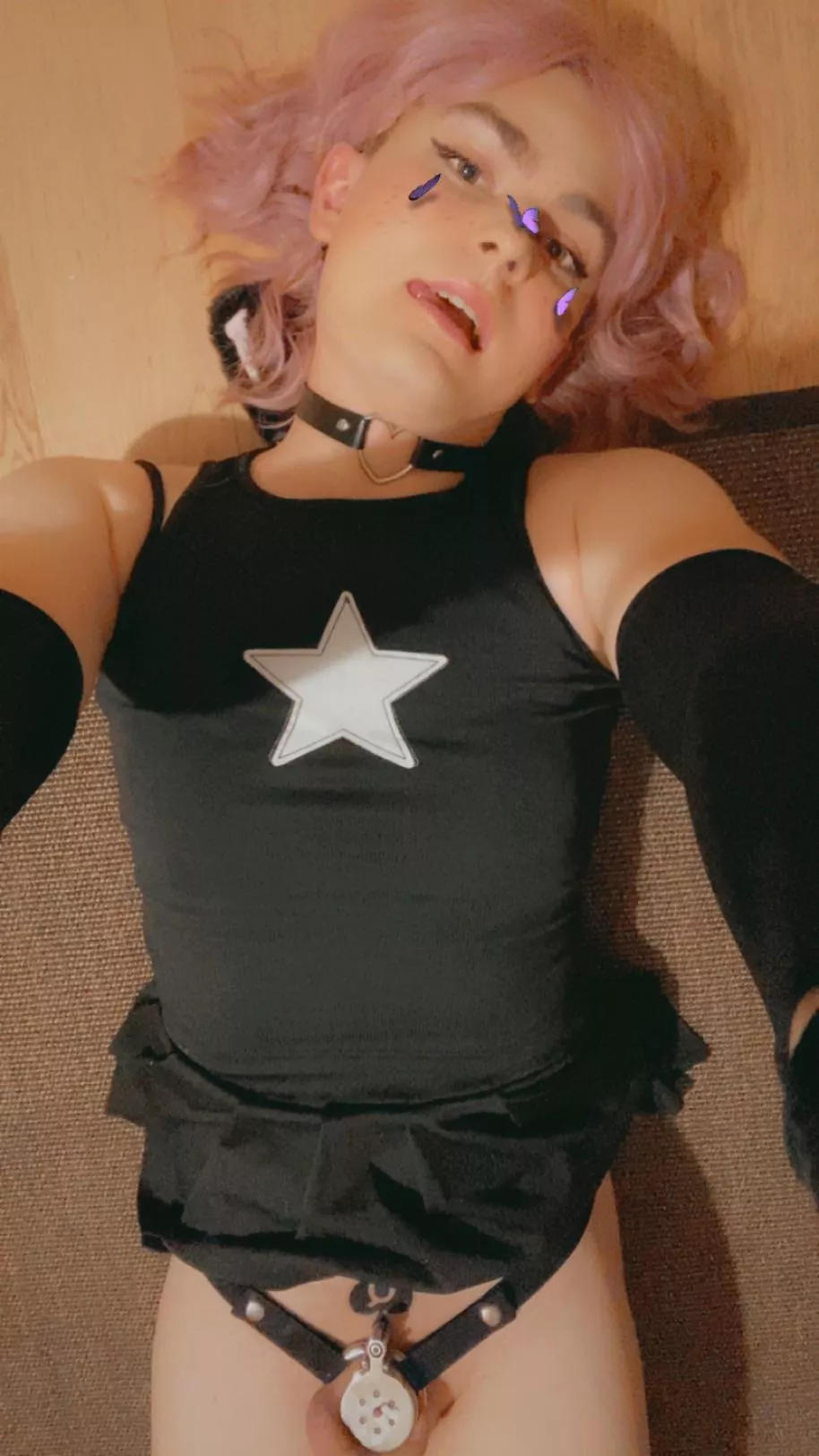 Little Girl in chastity❤️🎀 posted by Zoelittle