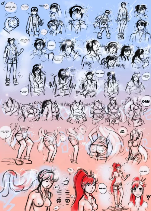 [MTF][Unknown Artist] Gurren Lagann Simon into Yoko by Fun_Meat_2414