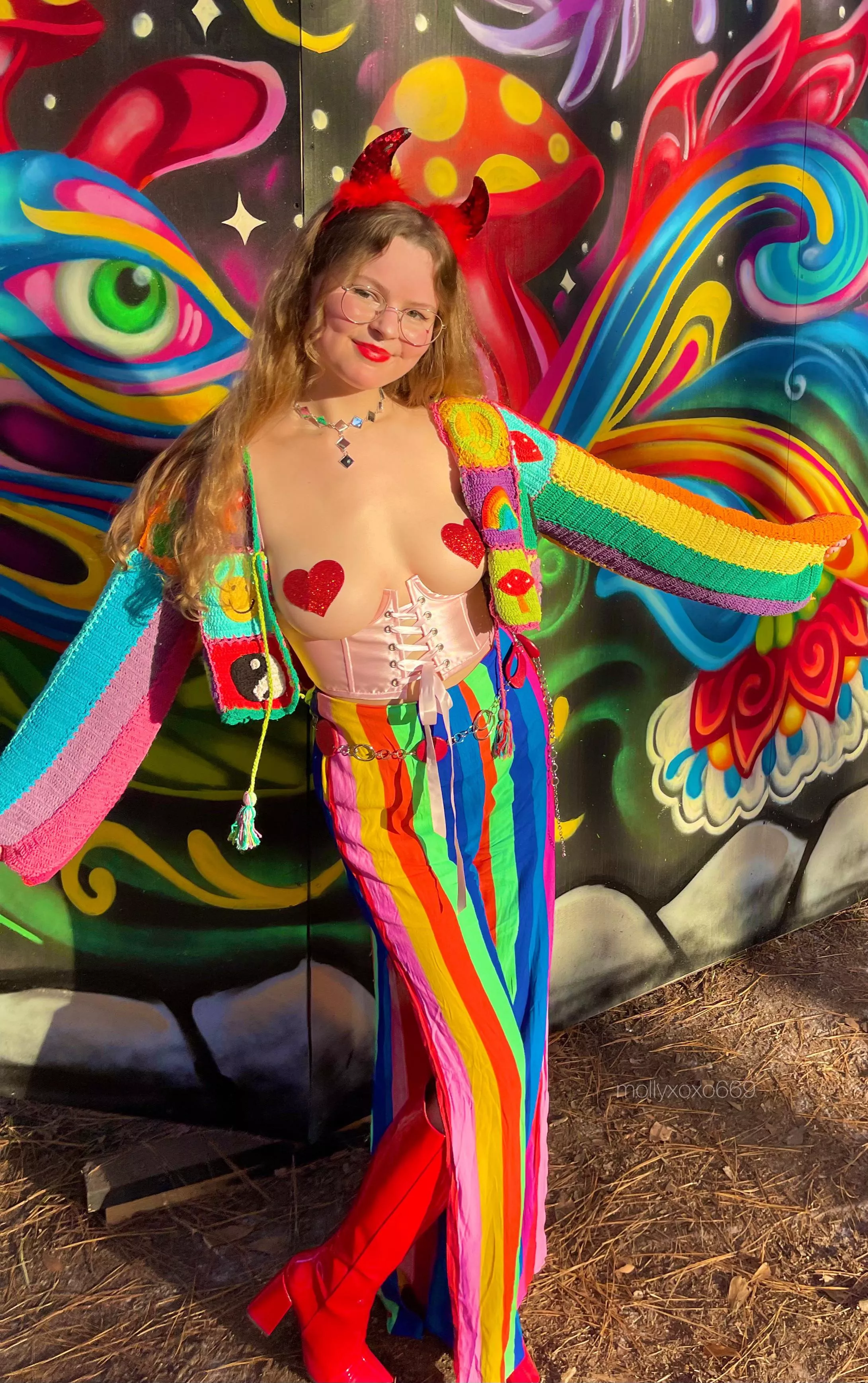 My disco outfit for Hula last year! posted by Mollyxoxo669