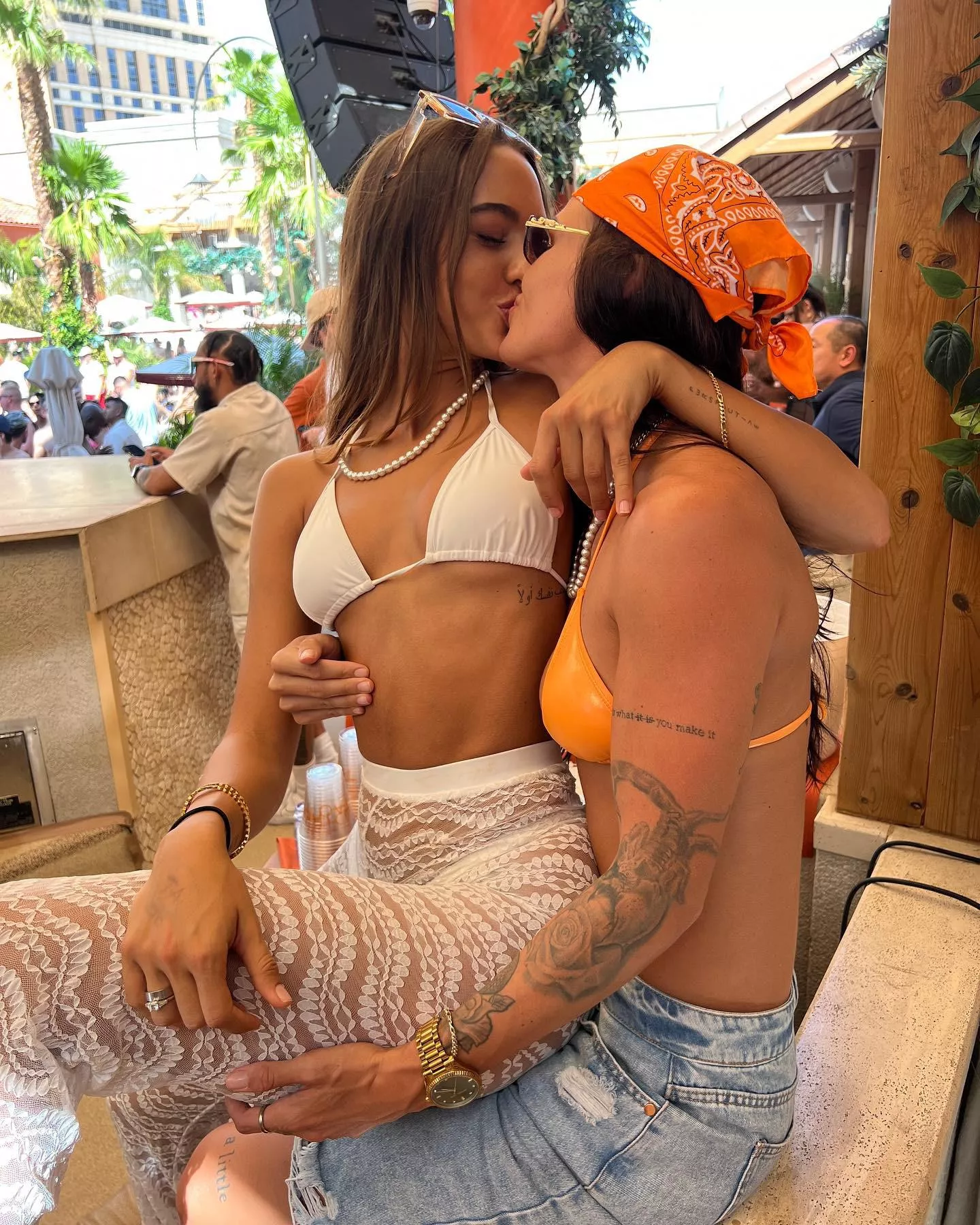 On her lap posted by HonestRunner