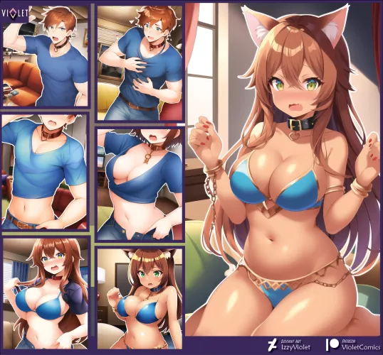 The Catgirl Harem - TG by Izzy_Violet
